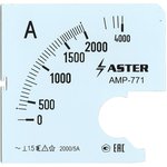 Шкала к амперметру AMP-771 2000/5 А SC771-2000