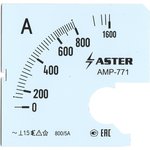 Шкала к амперметру AMP-771 800/5 А SC771-800