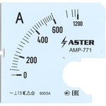 Шкала к амперметру AMP-771 600/5 А SC771-600
