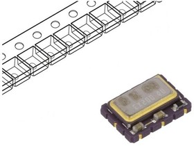 Фото 1/2 LFTVXO009917BULK, Генератор TCVCXO, 20МГц, SMD, Uраб 3,3В, ±0,5ppm, -40-85°C