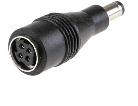 Фото 1/2 DC PLUG-R7BF-P1M, DC Power Connector, Plug, Straight 2.5 x 5.5 x 11mm