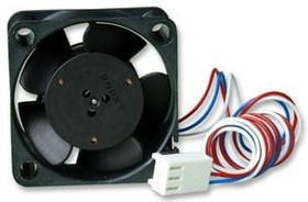 Фото 1/5 412F/2H-038, DC Fans Tubeaxial Fan, 40x40x10mm, 12VDC, 5.3CFM, Speed Signal/Open Collector Output