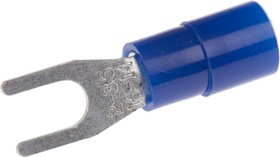 Фото 1/2 3240038, C-FCI 2.5/M3.5 Insulated Crimp Spade Connector, 1.5mm² to 2.5mm², M3.5 Stud Size, Blue