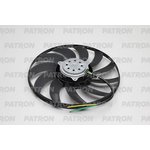PFN141, Вентилятор радиатора AUDI A4 2.4-3.0i 01-(+AC) вентилятор