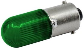 MB403-G120-CG, LED Replacement Lamps - Based LEDs T3 1/4 MINI BAYON 120V GREEN LED LAMP
