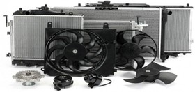 Вентилятор охлаждения дополнительный CHEVROLET LACETTI 04- PARTS-MALL PXNBC001