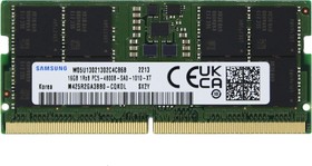 Фото 1/3 Память DDR5 16GB 4800MHz Samsung M425R2GA3BB0-CQK OEM PC5-38400 CL40 SO-DIMM 288-pin 1.1В dual rank OEM