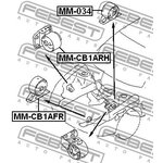 MM-034, Подушка двигателя задняя