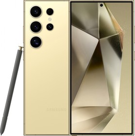 Фото 1/6 Смартфон Samsung SM-S928B Galaxy S24 Ultra 5G 1Tb 12Gb желтый титан моноблок 3G 4G 2Sim 6.8" 1440x3120 Android 14 200Mpix 802.11 a/b/g/n/ac/
