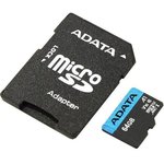 Флеш карта microSDXC 64GB A-Data AUSDX64GUICL10A1-RA1 Premier Pro + adapter