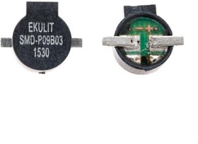 SMD signal transmitter, 94 dB, 3 VDC, 70 mA, gray