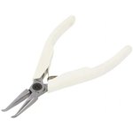 7892 Electronics Pliers, Long Nose Pliers, 129 mm Overall, Bent Tip, 29mm Jaw