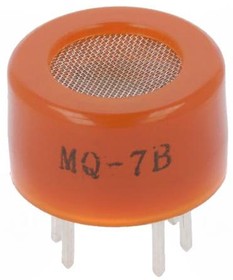 Фото 1/3 MQ-7B, полупроводниковый датчик угарного газа CO (функциональный аналог TGS2442)