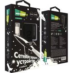 Сетевое зарядное устройство 2USB 2.4A для micro USB 1м NC46m Black Black