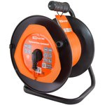 SQ1301-0400, Power extension cable on a coil, 20 meters, 1 socket ...