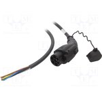 8853504444440A1, Кабель: eMobility, 480В, 24,4кВт, GB/T, провода, IP44, 5м, 32А