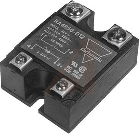 Фото 1/3 RA2425-D06, Panel Mount Solid State Relay, 25 A Max. Load, 265 V ac Max. Load, 32 V dc Max. Control