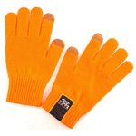 Сенсорные перчатки TOUCHERS для смартфонов Размер S оранжевые 1-8-005