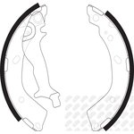 Колодки тормозные барабанные HYUNDAI GETZ 05-10 180х32mm FN0610