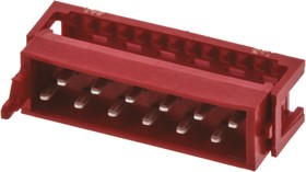 Фото 1/4 8-0215083-2, 12-Way IDC Connector Plug for Cable Mount, 2-Row