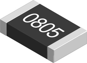 CRGS0805J330R, SMD чип резистор, с подавлением пульсаций, 330 Ом, ± 5%, 500 мВт, 0805 [2012 Метрический]