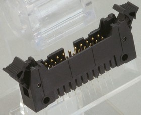 PS-40PE-D4T2-SM1E, PS Series Straight Through Hole PCB Header, 40 Contact(s), 2.54mm Pitch, 2 Row(s), Shrouded