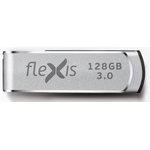 FUB30128RS-105, USB Flash накопитель 128Gb Flexis RS-105 Silver