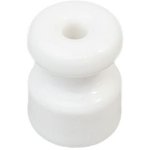 Изолятор для наружного монтажа R, керамика белый (50 шт/уп)