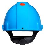 7000039719, G3000 Blue Hard Hat , Adjustable, Ventilated