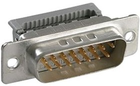 Фото 1/3 8225-6000, D-Sub Standard Connectors 25P OPEN COVER PLUG LOW PROFILE