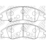 Колодки передние NIBK PN0060