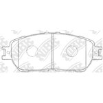 PN1480, Колодки тормозные TOYOTA Camry (V30),Avalon (05-07) передние (4шт.) NIBK