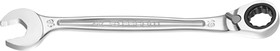 Фото 1/4 467B.10, Combination Ratchet Spanner, 10mm, Metric, Double Ended, 158 mm Overall