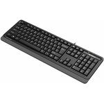 Клавиатура A4Tech Fstyler FKS10 черный/серый USB