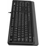 Клавиатура A4Tech Fstyler FKS10 черный/серый USB
