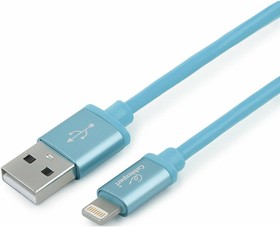 Кабель USB - Lightning, 1м, Gembird CC-S-APUSB01Bl-1M