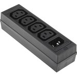4747.0000, AC Power Entry Modules 4747 MINIBLOC inlet 4 out 10A 70