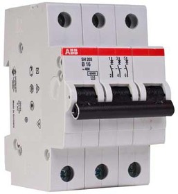ABB Выключатель автоматический 3-полюсной SH203 C50