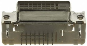 74320-4000, HDMI, Displayport & DVI Connectors PCB RECPT R/A 24P panel mount