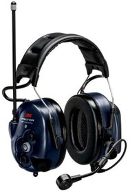 Фото 1/2 7100204388, LiteCom Plus Wired Speak & Listen Ear Defender with Headband, 33dB, Blue, Noise Cancelling Microphone
