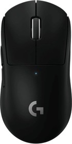 Фото 1/3 Мышь Logitech G PRO X SUPERLIGHT черный оптическая (25600dpi) беспроводная USB (4but)