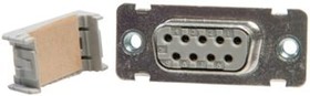 Фото 1/4 8309-6003, 8300 9 Way Right Angle Cable Mount D-sub Connector Socket, 2.8mm Pitch