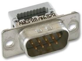8209-8009, Conn D-Subminiature PIN 9 POS 2.76mm IDT RA Cable Mount 9 Terminal 1 Port Box