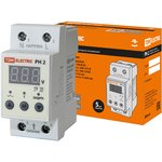 SQ1504-0015, Реле напряжения 1ф РН 2 40А-220В (LED-дисплей) TDM Electric