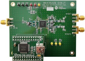 MAX3522BEVKIT#, Evaluation Board, MAX3522B Programmable Gain Amplifier, DOCSIS 3.1 Upstream Transmit, 5MHz To 204MHz