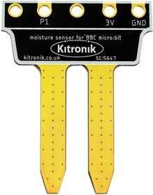 Фото 1/6 5647, Development Board, Prong Soil Moisture Sensor for micro: bit, Integrated Probes
