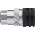 C105251239, Steel Female Hydraulic Quick Connect Coupling