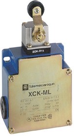 XCKML115, OsiSense XC Series Lever Limit Switch, NO/NC, IP66, 4P, Zinc Alloy Housing, 240V ac Max, 10A Max