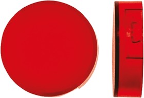 A165L-TR, Red Round Push Button Lens for Use with A16 Series LED/Incandescent Lamp Push Button Switch