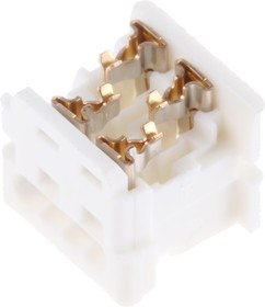 Фото 1/3 90327-3304, 4-Way IDC Connector Socket for Cable Mount, 2-Row